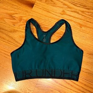 Extra Small Dark Green Under Armour sports bra